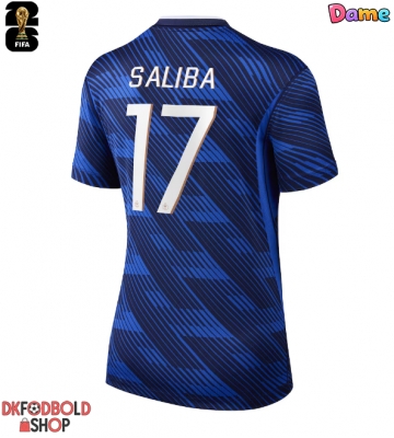 Frankrig William Saliba #17 Hjemmebanetrøje Dame VM 2026 Kort ærmer